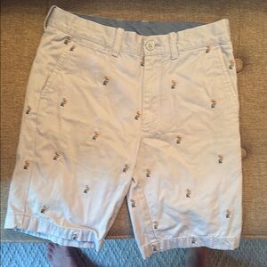 Crewcuts Tan Flat Front Shorts Casual Style